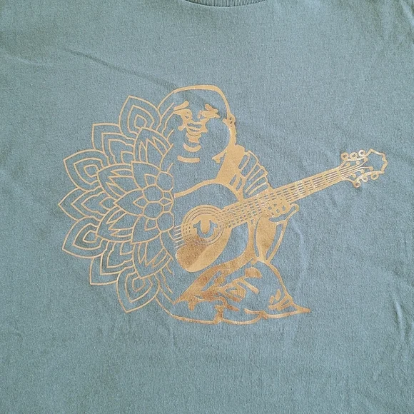 True Religion🙏 Buddha☸️ With Lotus Flower Graphic Tee👕 - NWT - Picture 3 of 12
